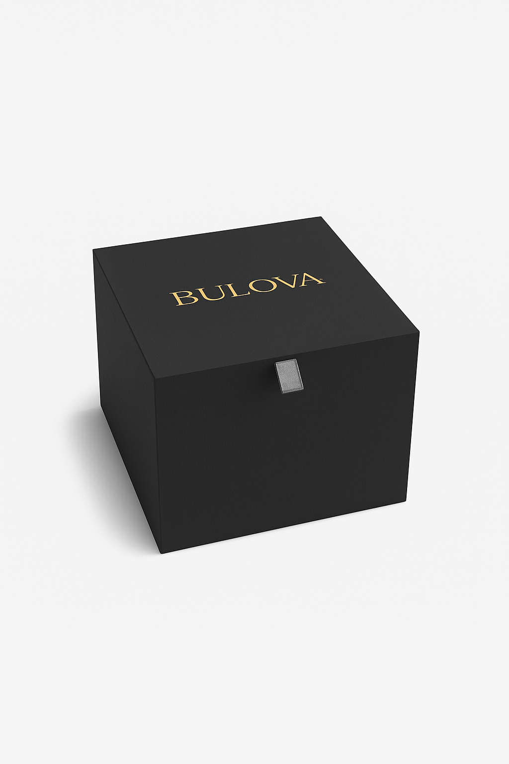 Reloj Bulova Negro con Plateado