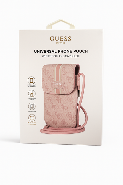 Bolsos Universales para Celular Guess – Con Correa Ajustable y Ranura para Tarjetas