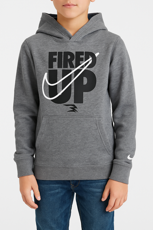SUDADERA NIKE GRIS TALLA S