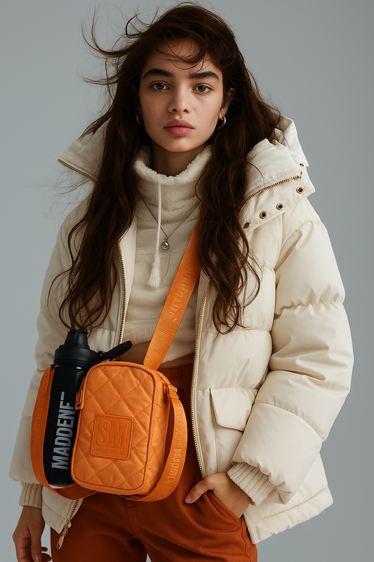 Bolsa Steve Madden Naranja con Termo