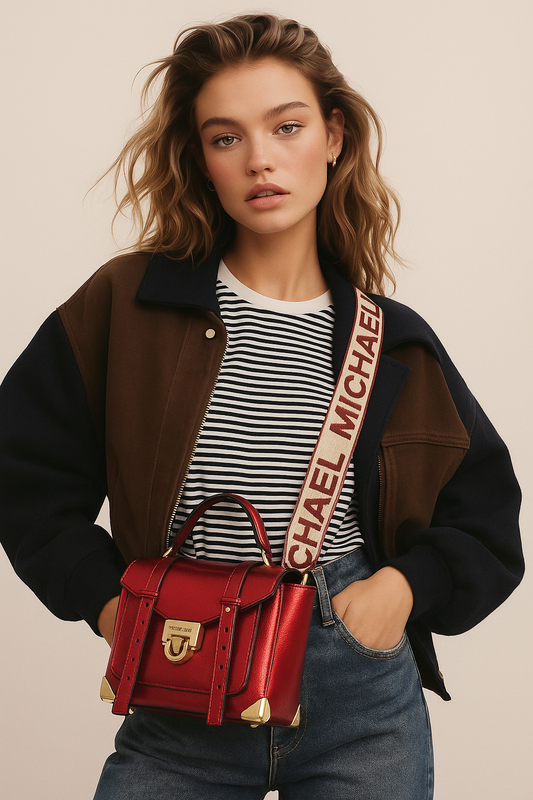 Bolsa Michael Kors Metálica