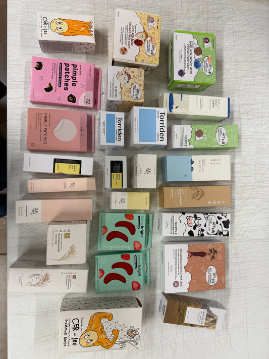 Lote Skincare Coreano Viral – Fórmulas Limpias y Caducidad +3 Años | Ideal para Reventa