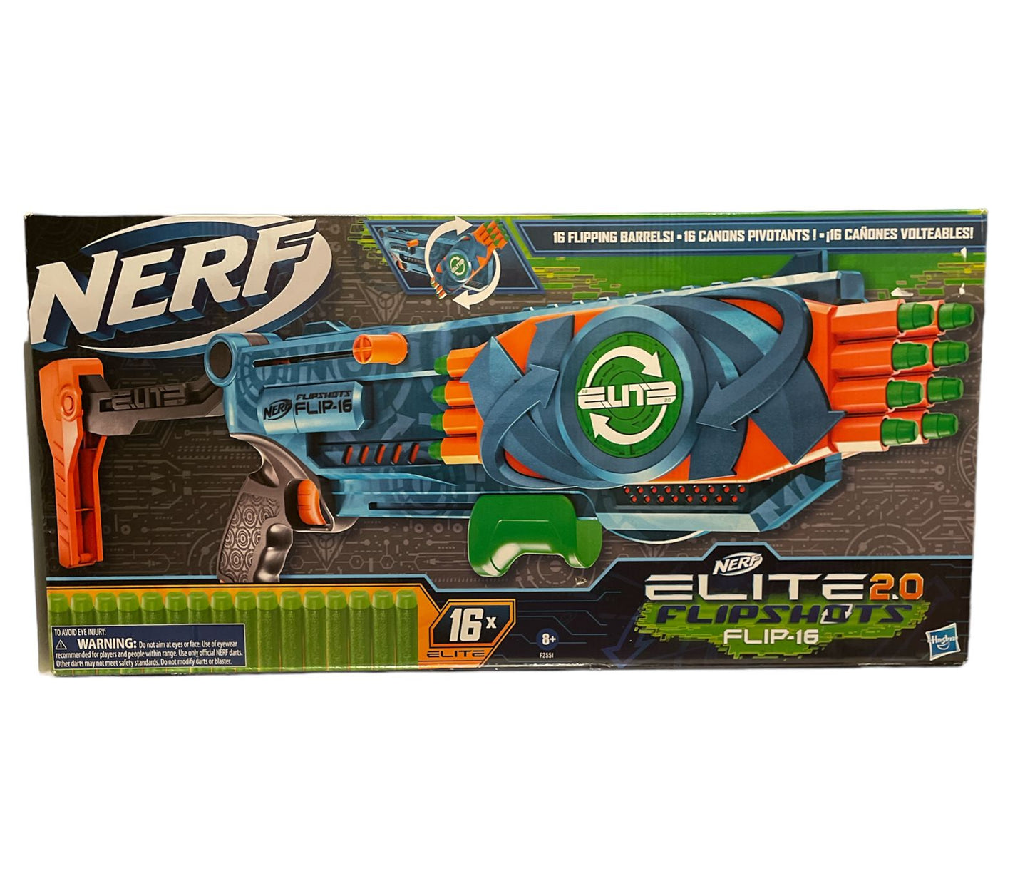 Pistola Nerf Elite 2.0