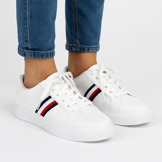 Tenis Blancos Tommy Hilfiger para Dama