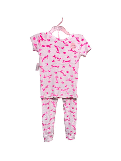 Pijama Infantil Juicy Couture - 2 Piezas Niña Talla 6