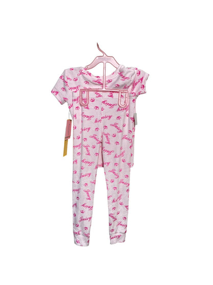 Pijama Infantil Juicy Couture - 2 Piezas Niña Talla 6