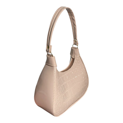 Bolso de Hombro Tipo Shoulder Bag Efecto Cocodrilo | Hecho en México