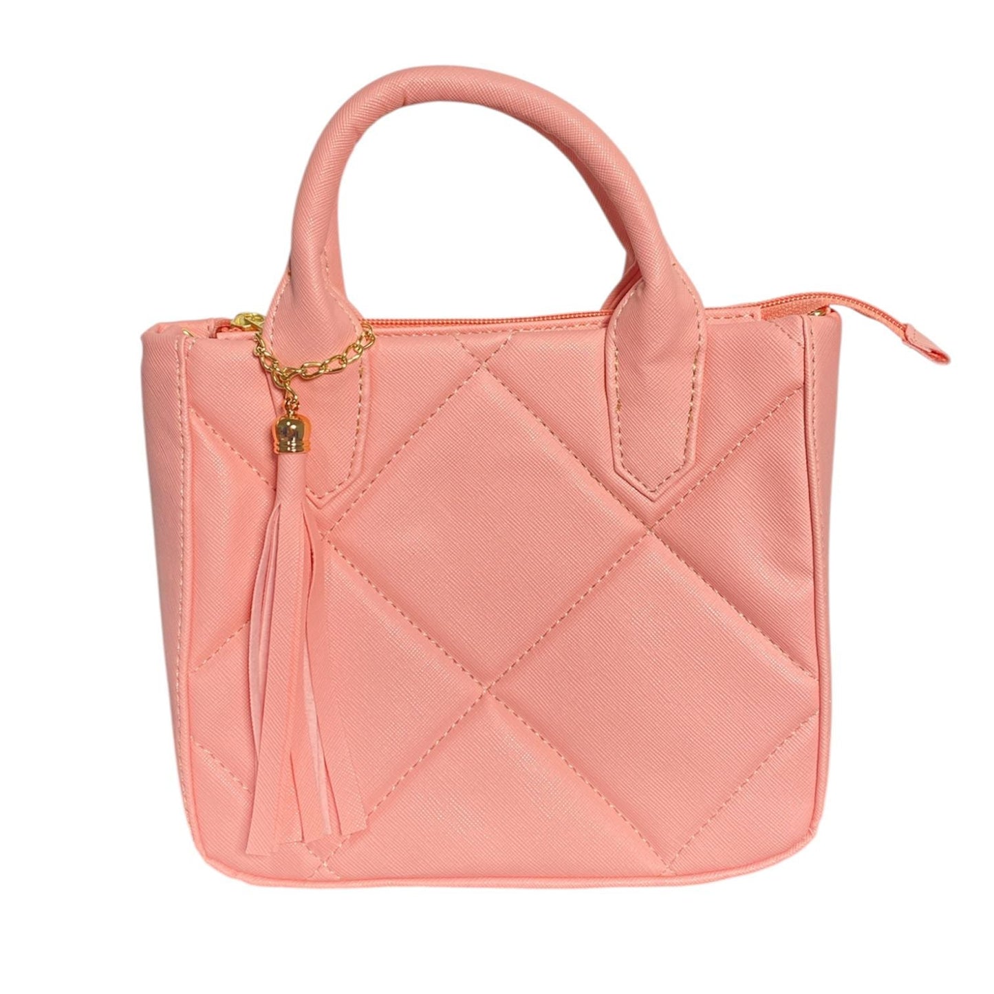 Mini Bolso Acolchado con Borla