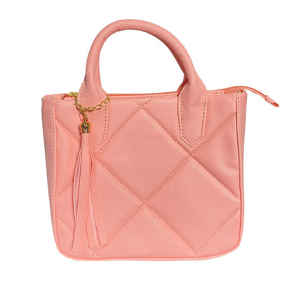 Mini Bolso Acolchado con Borla