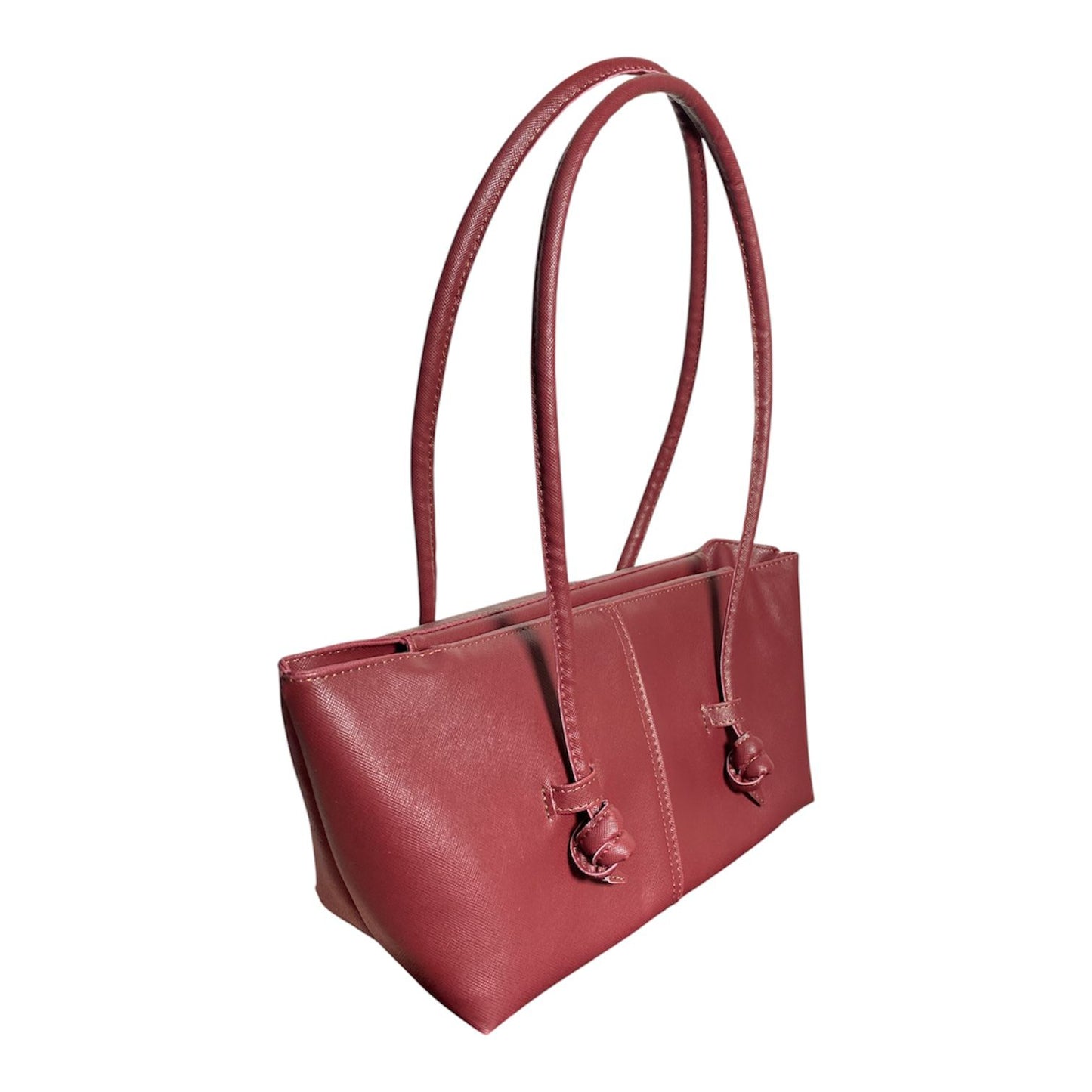 Bolso Baguette de Hombro con Anudados Elegantes – Hecho en México