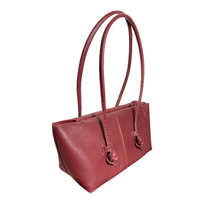Bolso Baguette de Hombro con Anudados Elegantes – Hecho en México