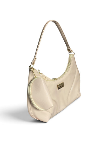 Bolso Shoulder Bag de Piel Sintética con Monedero Extraíble | Hecho en México