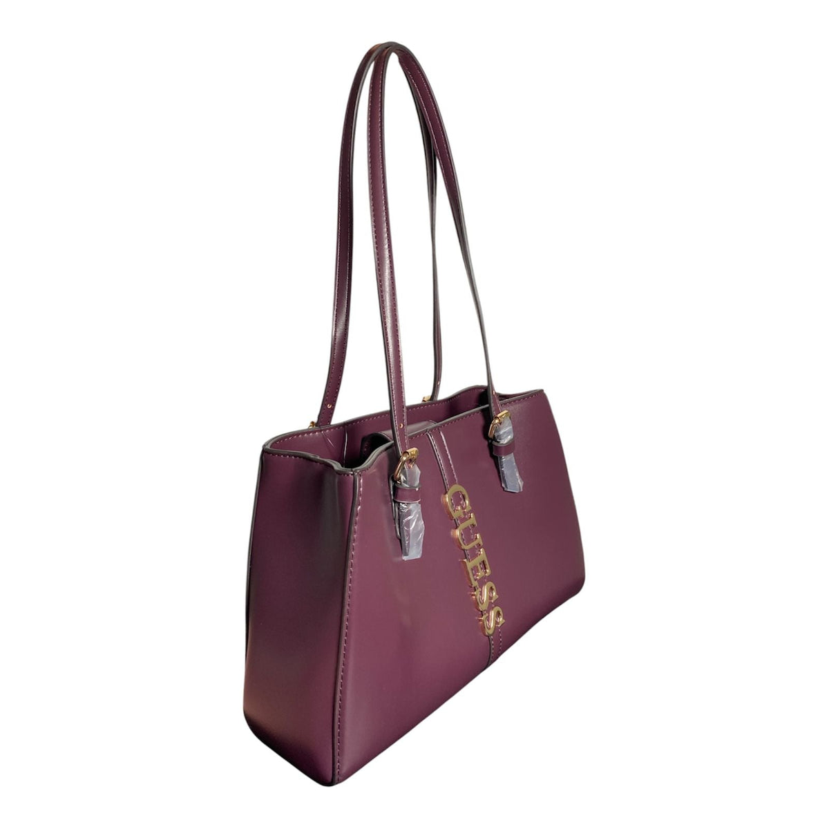 Bolsa Guess al Hombro  – Elegancia en Tono Vino