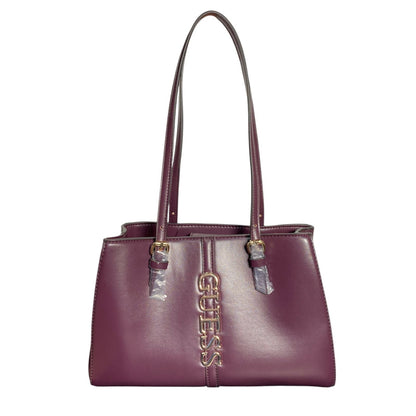 Bolsa Guess al Hombro  – Elegancia en Tono Vino