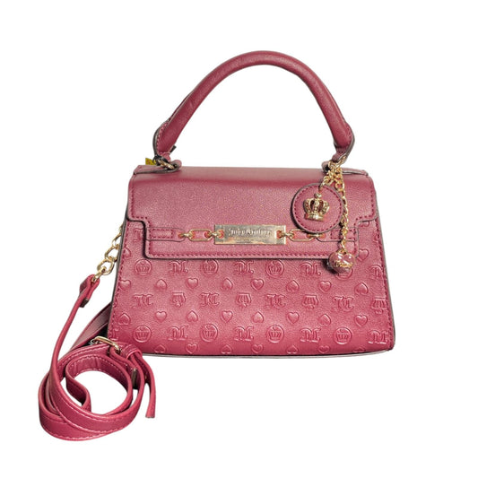 Bolso de Mano y Crossbody Juicy Couture Borgoña