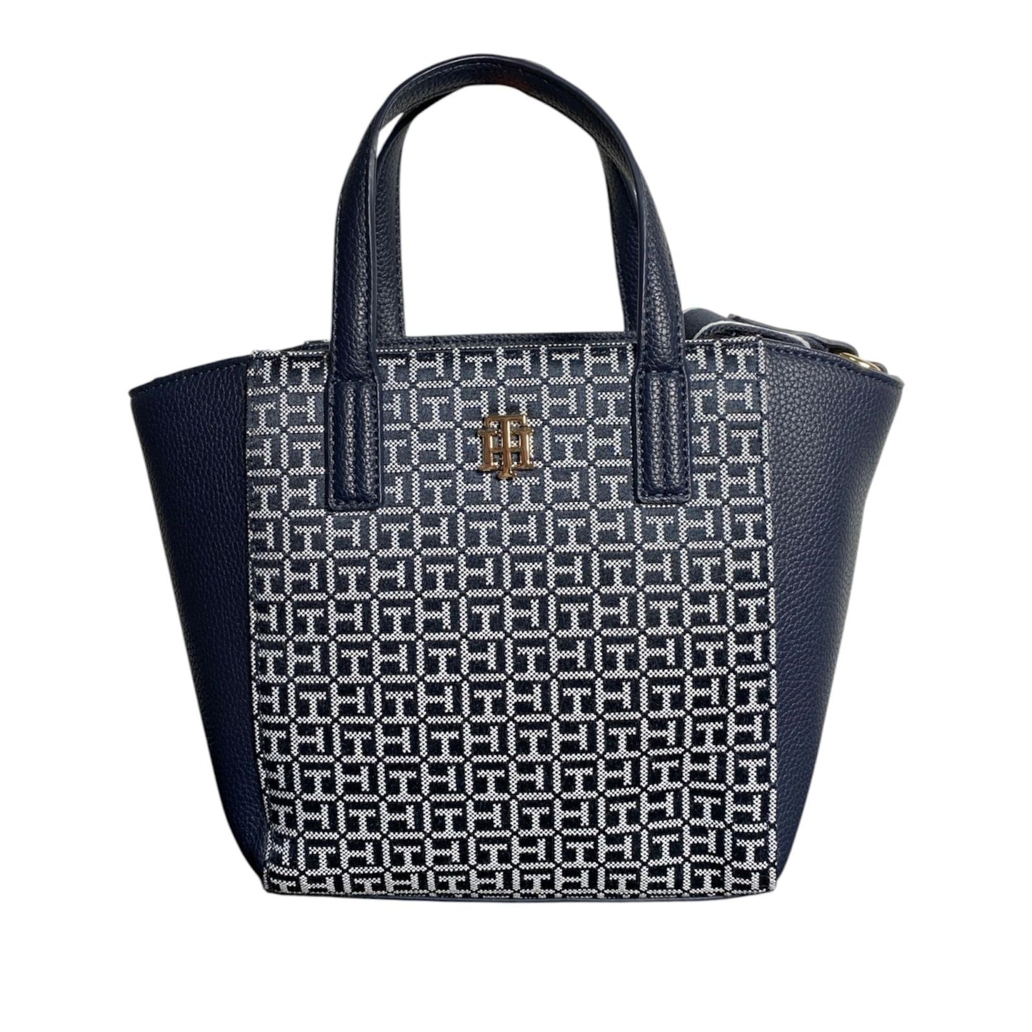 Crossbody Tommy Hilfiger Azul con Estampado Monograma