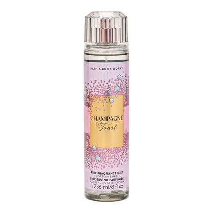 Dúo Bath & Body Works Champagne Toast | Gel de Baño y Fragancia Corporal (Mist)
