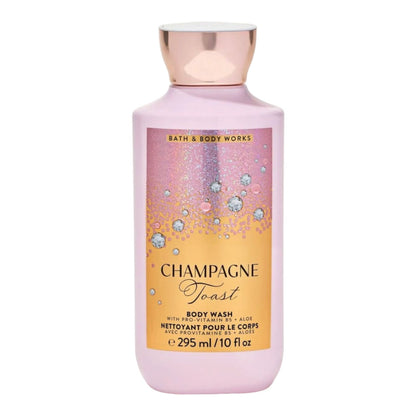 Dúo Bath & Body Works Champagne Toast | Gel de Baño y Fragancia Corporal (Mist)