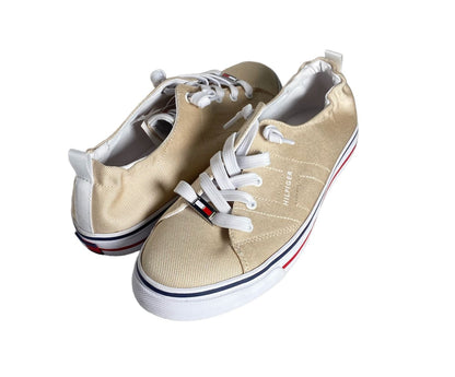 Tenis Tommy Hilfiger Mujer Beige