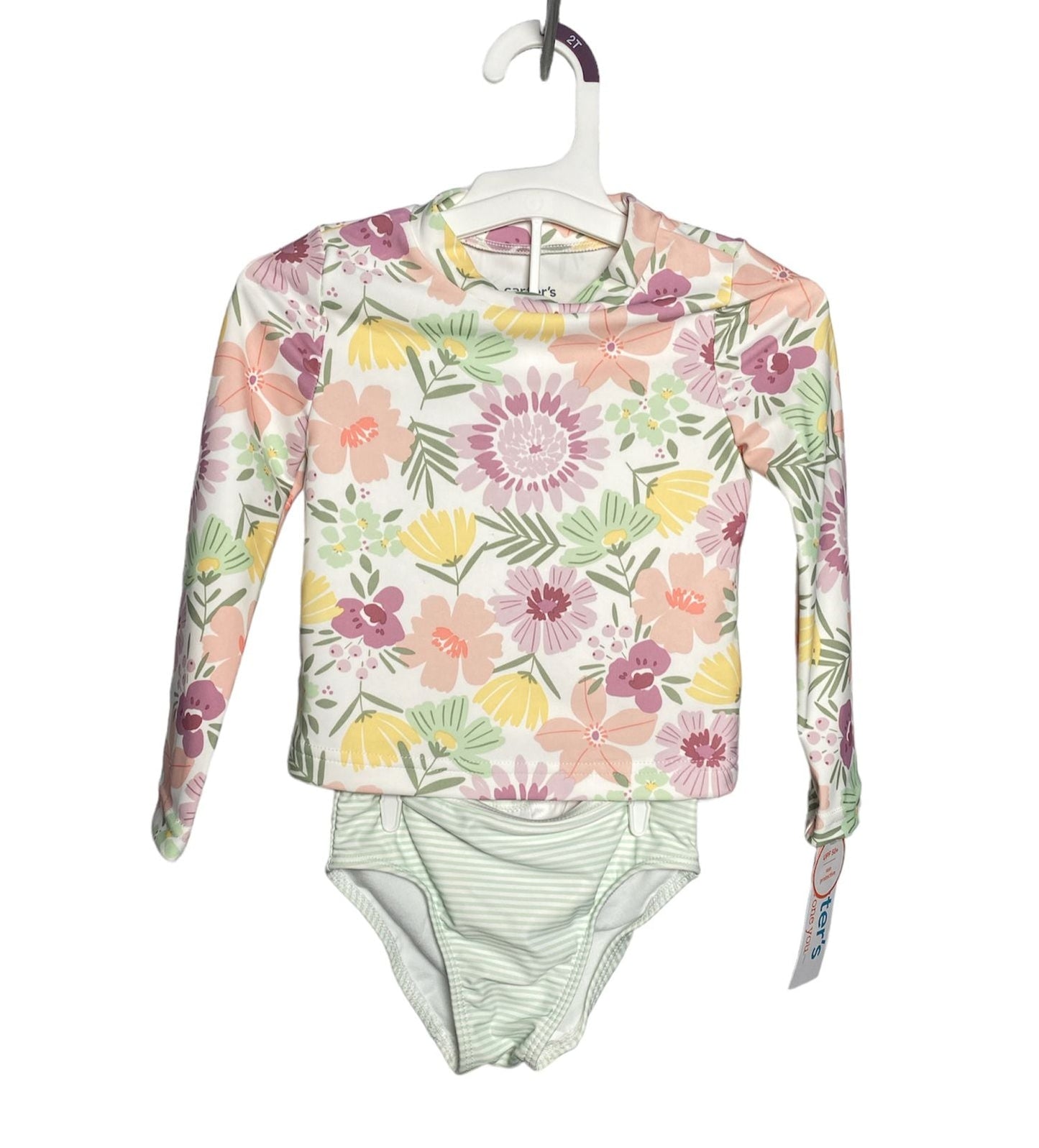 Traje de Baño Carter's Diseño de Flores - Talla 2