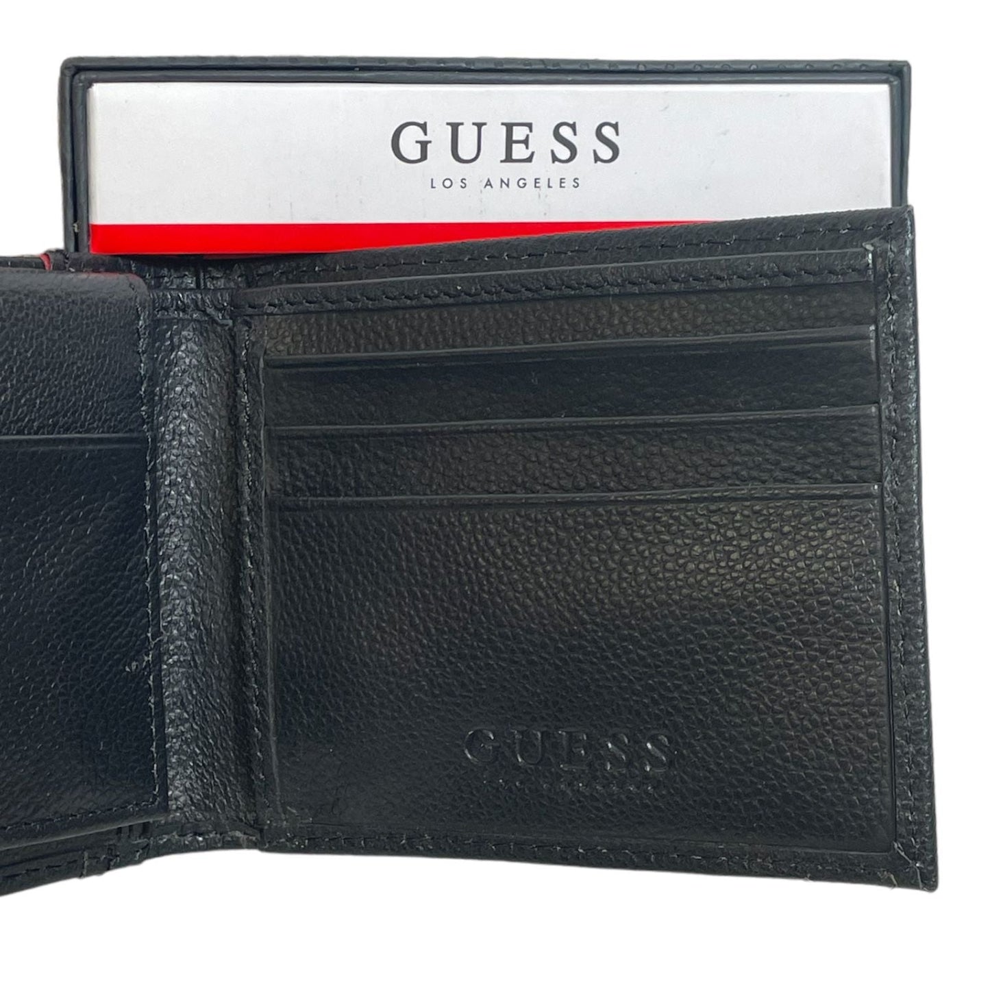 CARTERA GUESS NEGRA CABALLERO