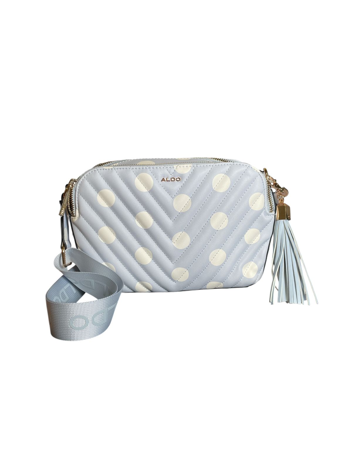 Crossbody ALDO Azul con Lunares
