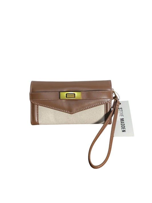 Cartera Steve Madden cafe con blanco – Estilo Natural