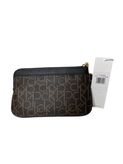 Muñequera Calvin Klein Monogram Café