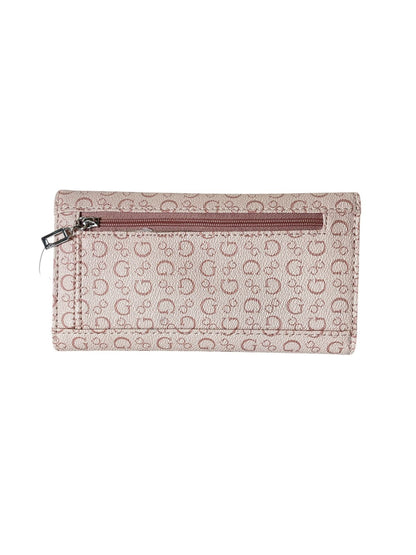 Cartera Guess Rosa Claro con Logo Metálico