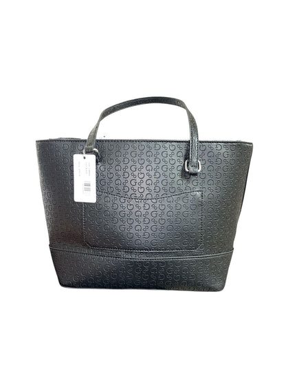 Bolsa Tote Guess Negra Monograma G – Elegancia Atemporal