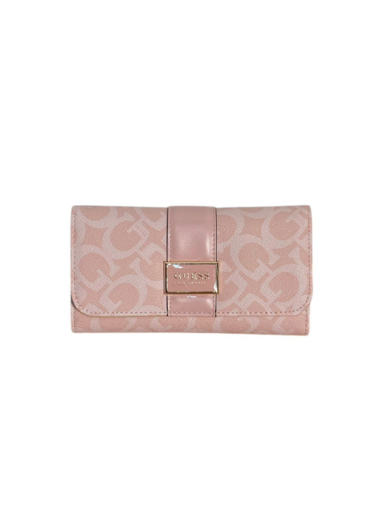 Cartera Guess Rosa con Monograma – Elegancia y Organización