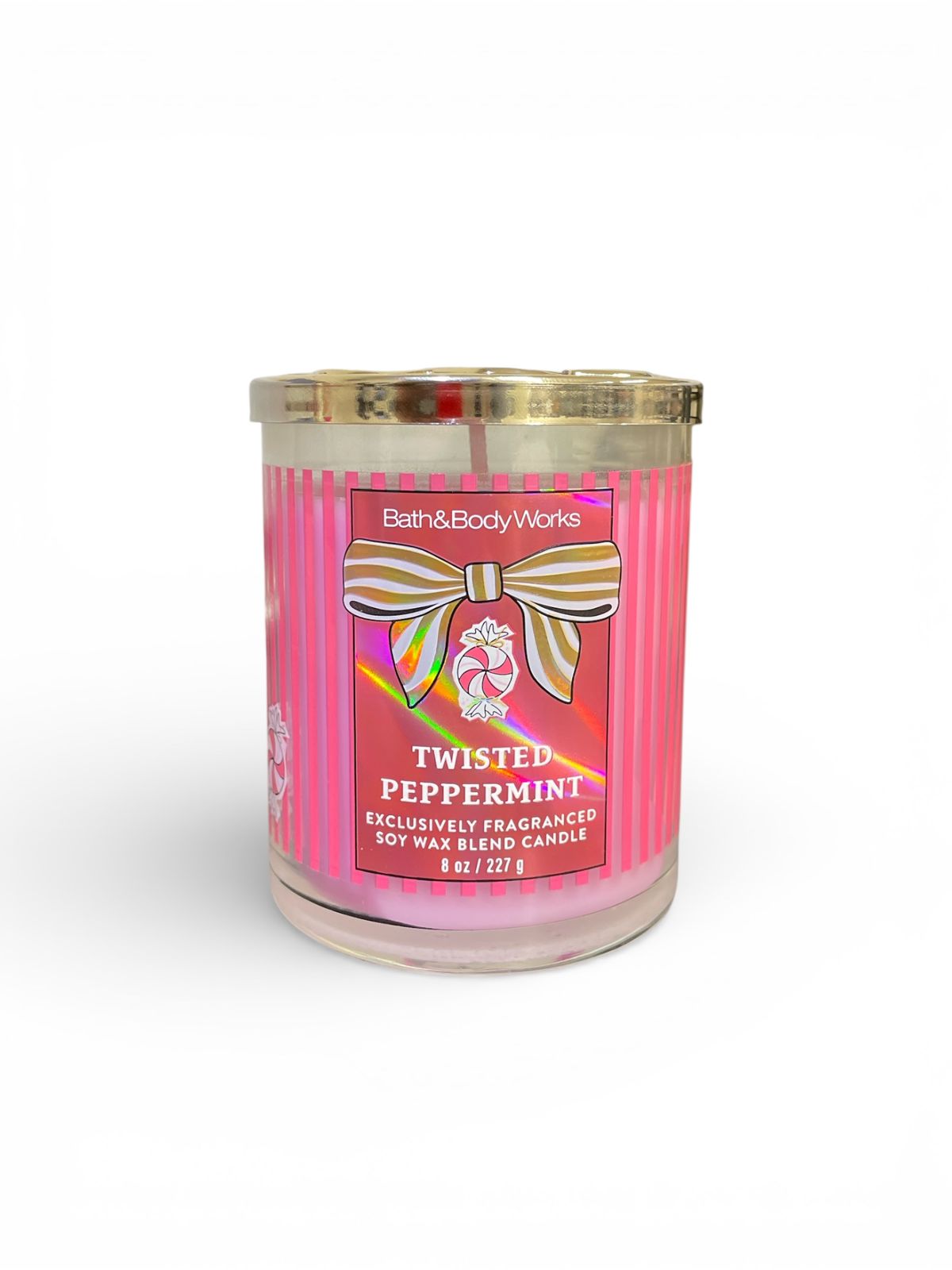 Vela Aromática Twisted Peppermint - Bath & Body Works: