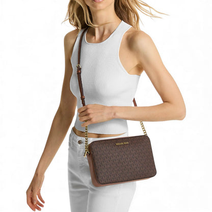 Bandolera Michael Kors con estampado de logotipo MK