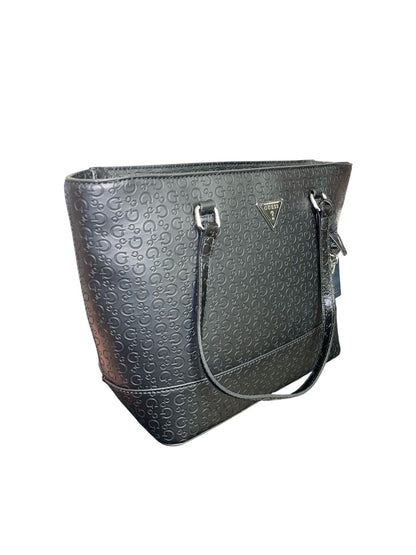 Bolsa Tote Guess Negra Monograma G – Elegancia Atemporal