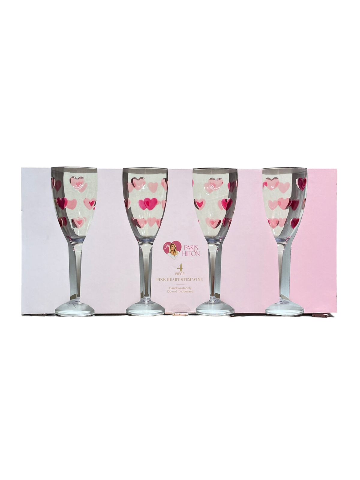 Copas con corazones estilo Paris Hilton – Elegantes y duraderas