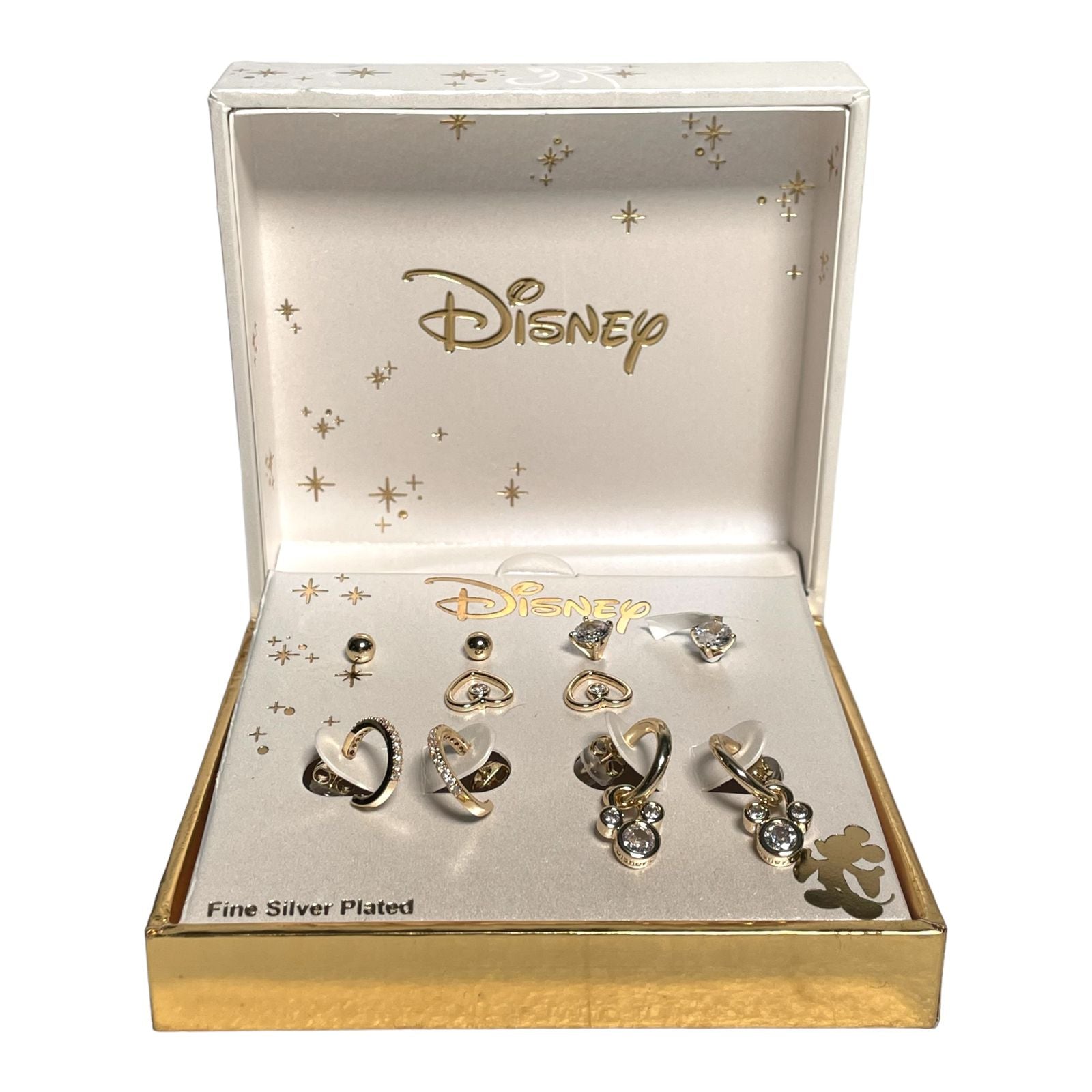 Aretes Disney de Plata Fina