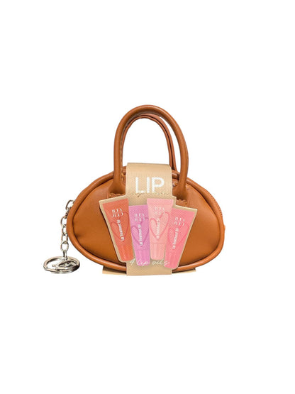 Mini Bolso Lip Oils – Set de 4 Brillos Hidratantes