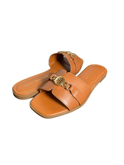 Sandalias Tommy Hilfiger Camel - TALLA 8.5 DAMA