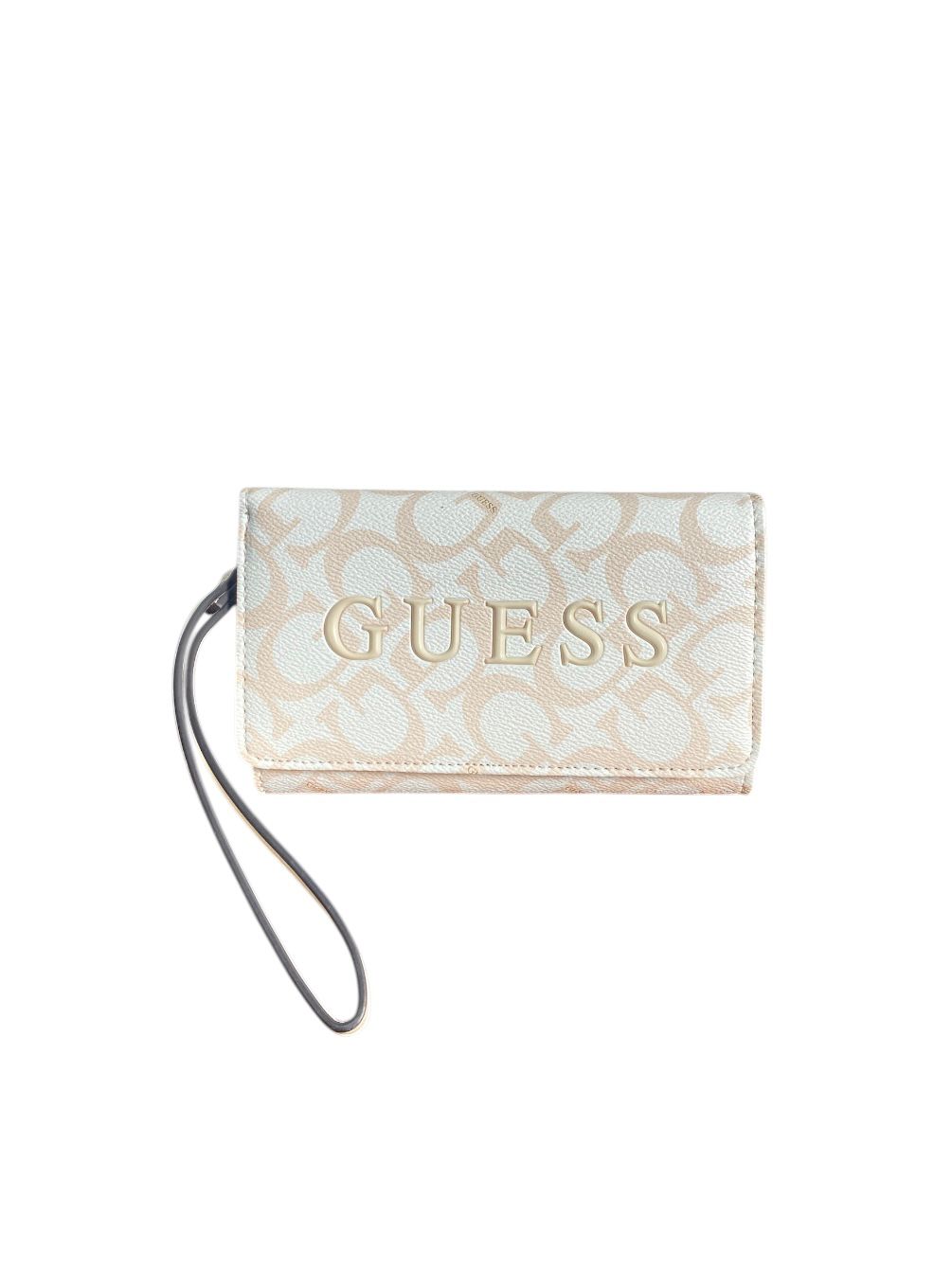 Cartera Guess Crema Estampada