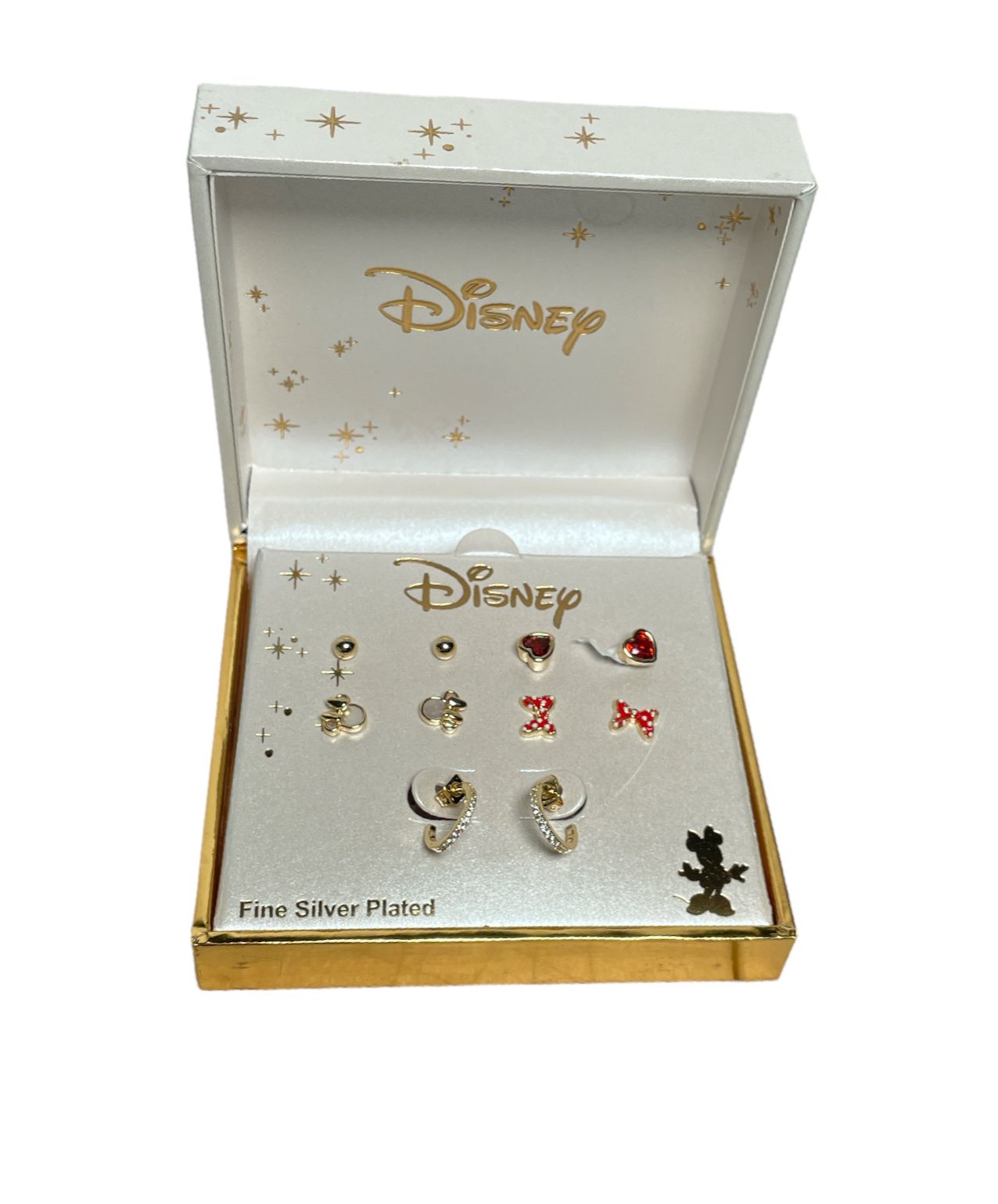 Aretes Disney Minnie Mouse dorado